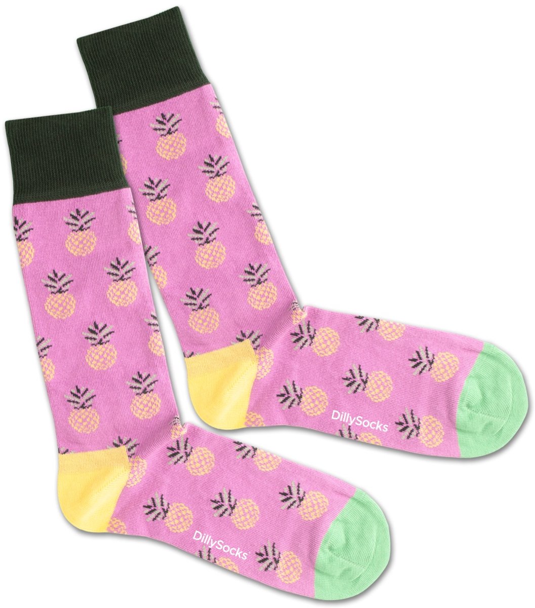DillySocks Pineapple Lila Sock 36-40