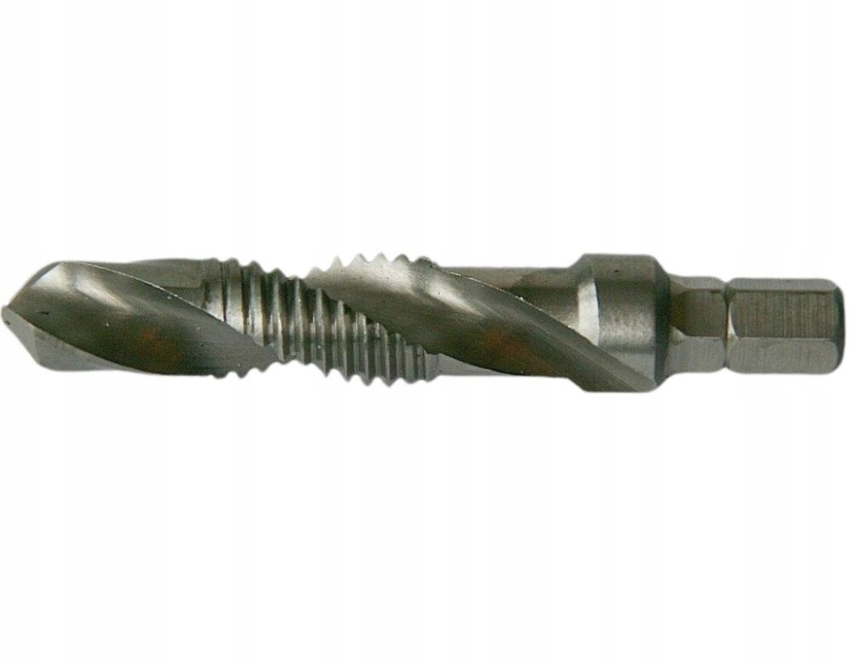 Krypton Kombi Tap HSS 1/4" E-drive M5x59mm - Snel Metaal Boren & Tappen