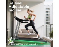 Foldable Home Treadmill with Incline, 12 km/h, 15 Preloaded Workout Programs, Bluetooth App Compatible, Heart Rate Monitor, Shock Absorbing, 2.5 HP Motor – Meda Home Store
