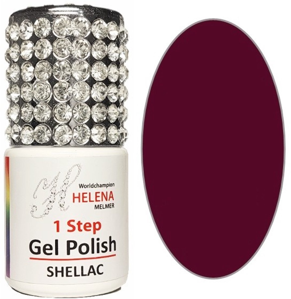 Helena - 1 Step Gel Polish - Auberginepaars - 063