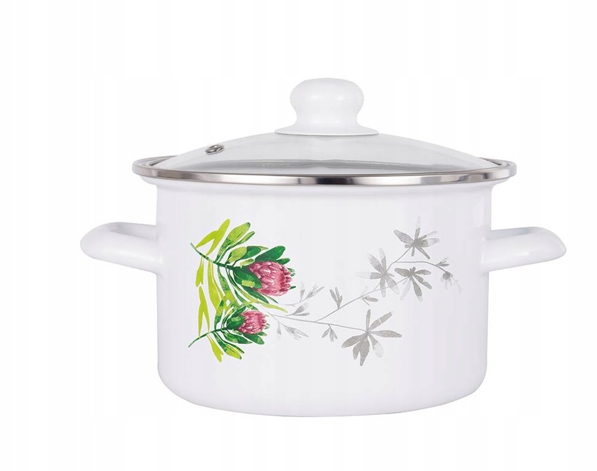 Emalieren Protea Pan 22cm 4,8L - Kwaliteit & Stijl