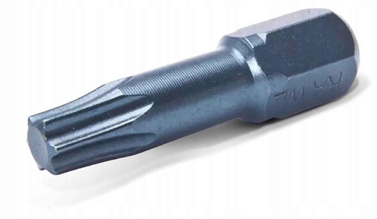 Rawlplug Torx Bit T15x25mm, 3 stuks, S2 Staal, Anti-corrosie