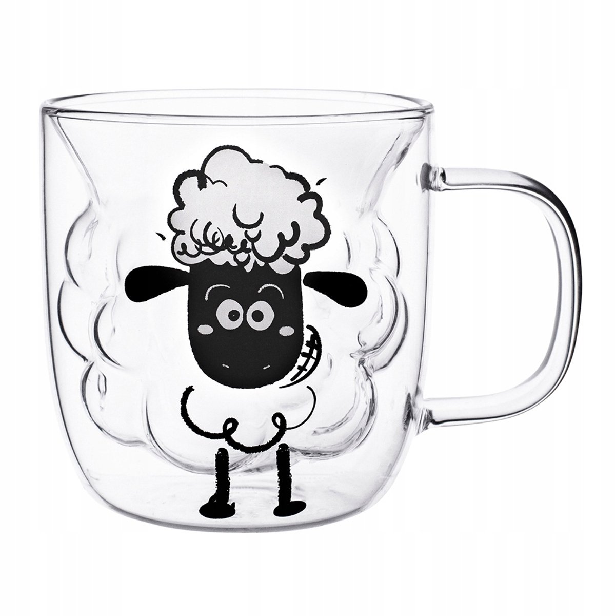 Altom Design Kinder Thermobeaker Lam Tje 330ml Dubbelwandig borosilicaatglas