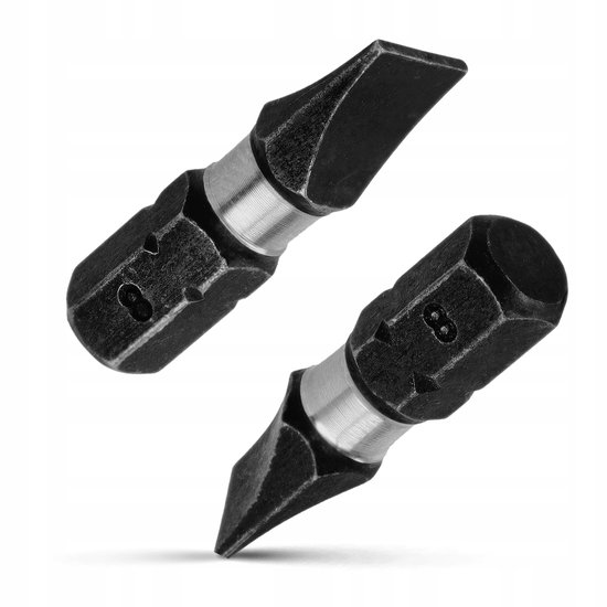 Embouts de vissage à percussion PRO SL8x25mm (2 pièces) - Acier S2 ...