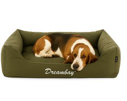 Lit pour chien Dreambay Vert olive 100cm