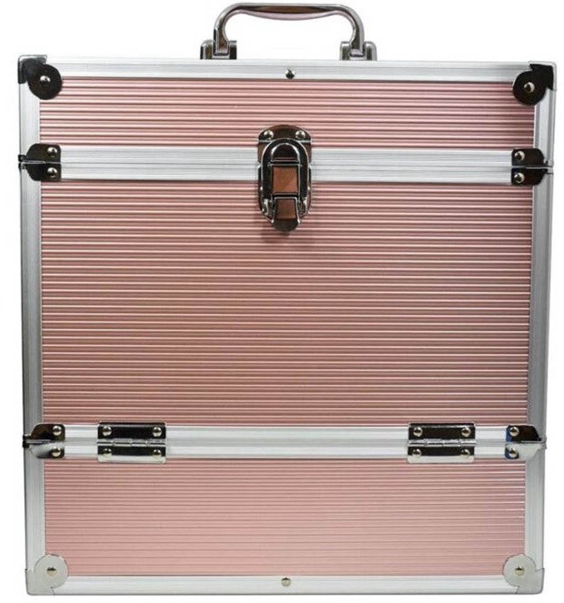 Retro Musique KXRM 03 RG rosé gouden platenkoffer incl. sleeves