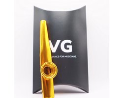 VG Kazoo muziekinstrument - goudkleurig