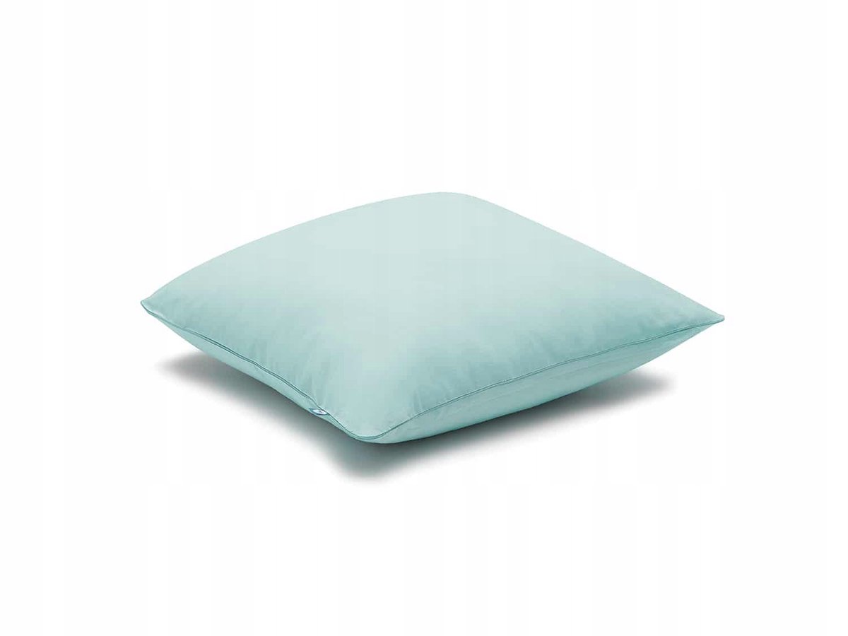 Basic Mint Kussensloop 30x60 cm - 100% Katoen met Rits