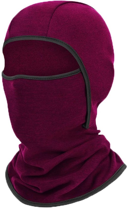 Fleece Balaclava Ski Gezichtsmasker voor Kinderen - Winterfiets Volledig Gezicht Warm Masker - Winddichte Ski Nekwarmer - Sportfiets Gezichtsmasker - Fietsmuts met Warme Nek - Geschikt voor Jongens en Meisjes