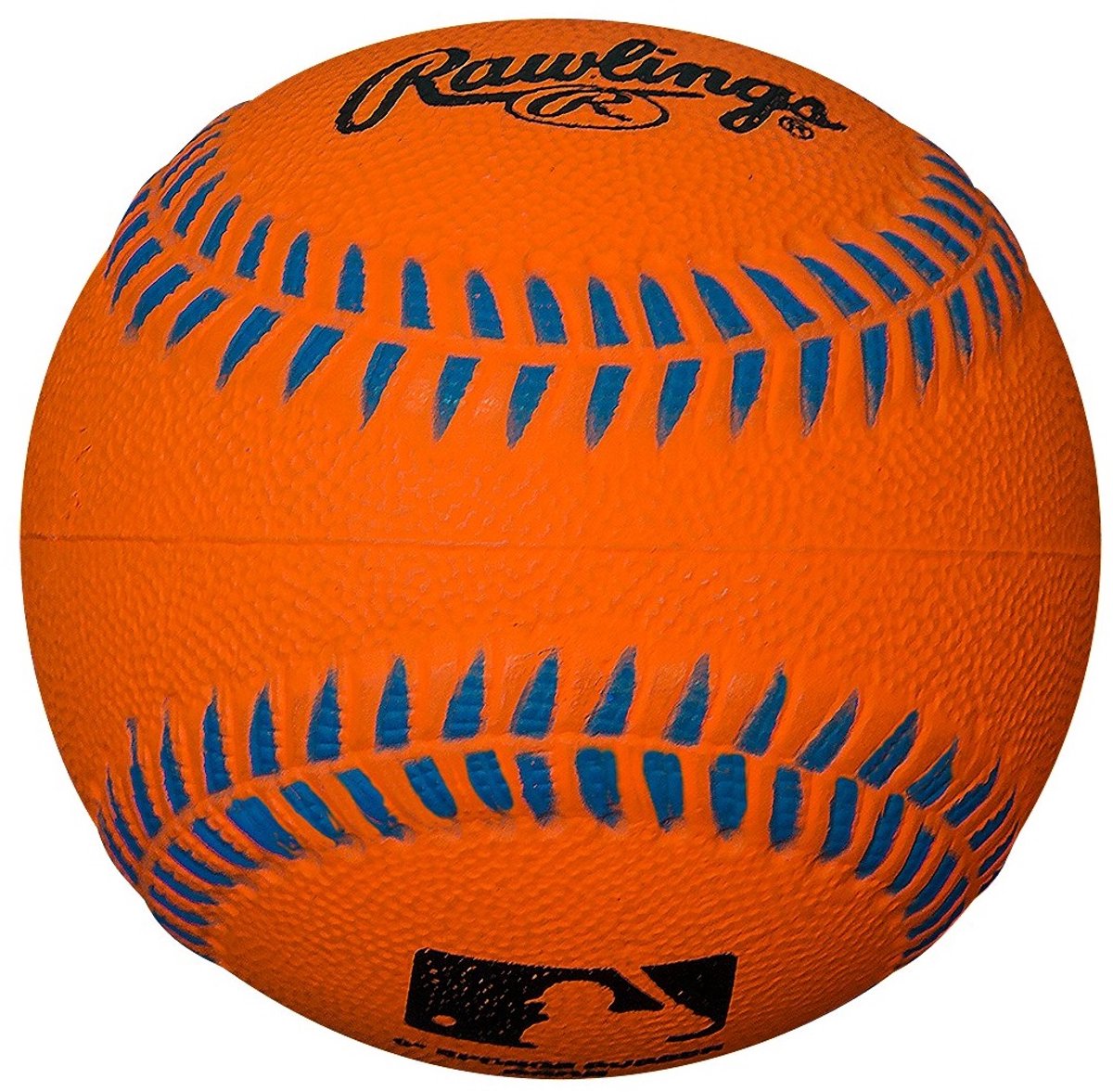 Rawlings - MLB - Honkbal - Sponge Rubber Honkbal - Neon Kleur - Oranje - 9 inch