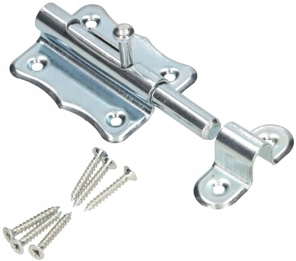 Universele Schuifgrendel Deuren Kasten 40mm Zilver
