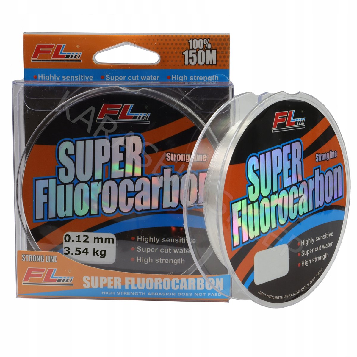 FL Super Fluorocarbon Vislijn 0.28mm - 150m, Snel Zinkend & Onzichtbaar