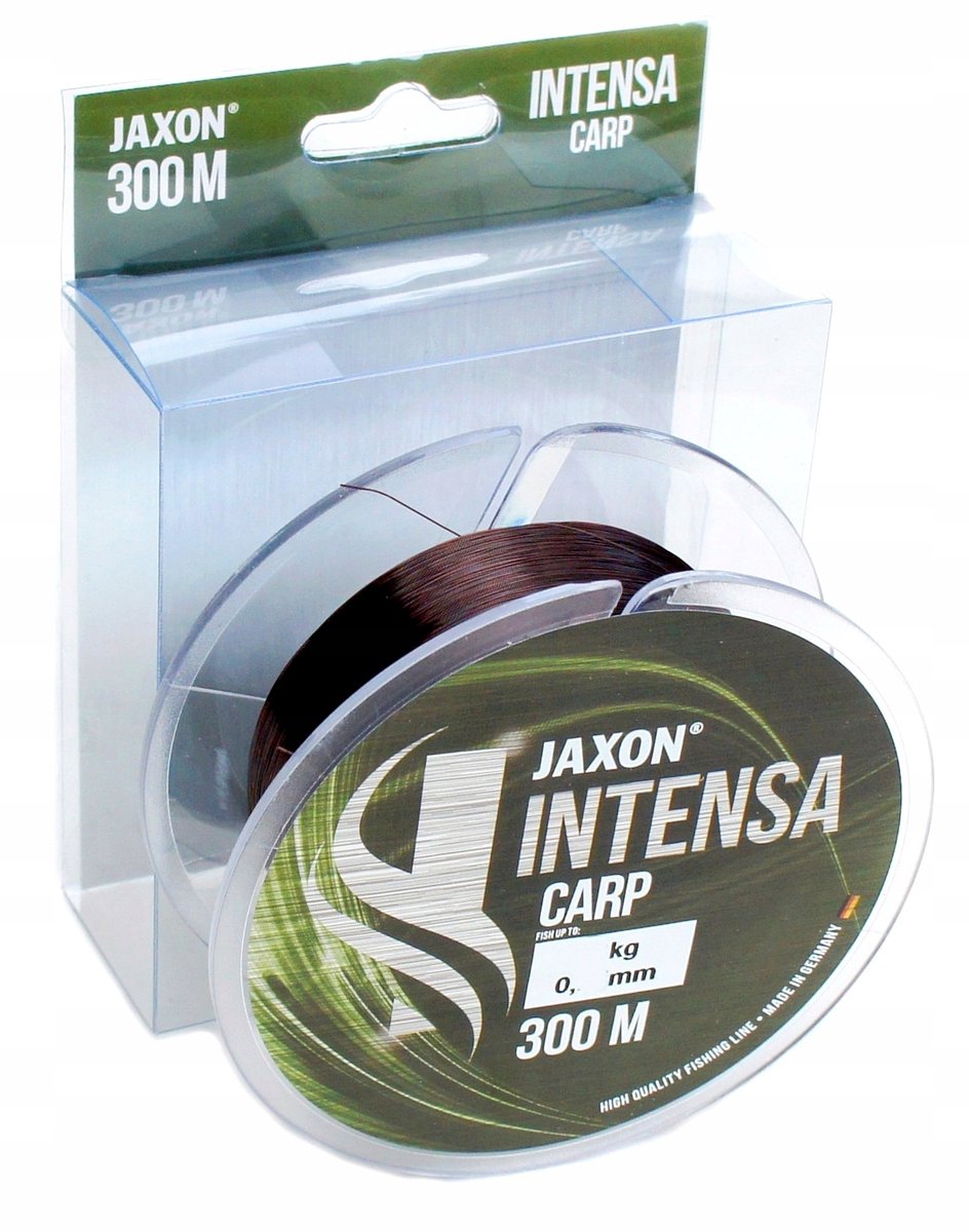 Jaxon Intensa Carp Vislijn 0,325mm 20kg 300m - Duurzaam & Camouflage