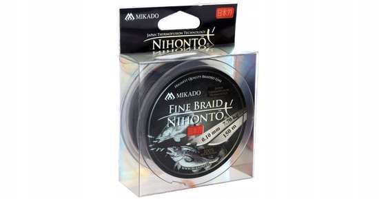 Mikado Nihonto Fine Braid Vislijn 150m 0.18mm - Sterk & Duurzaam van Mikado — afbeelding 4