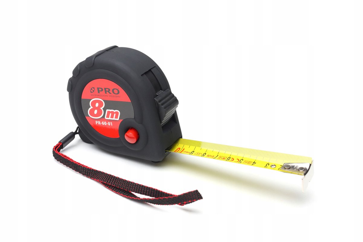 Pro Rolmaat Staal 5m met 3 Remmen - PR-60-01
