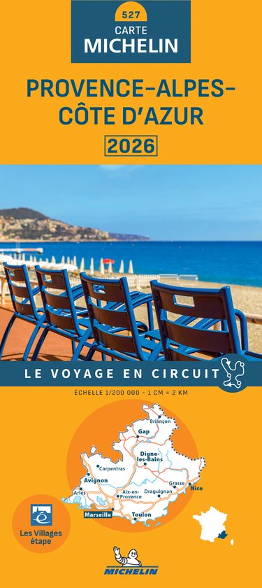 Regionale kaarten Michelin - Michelin Wegenkaart 527 Provenc ... - cover