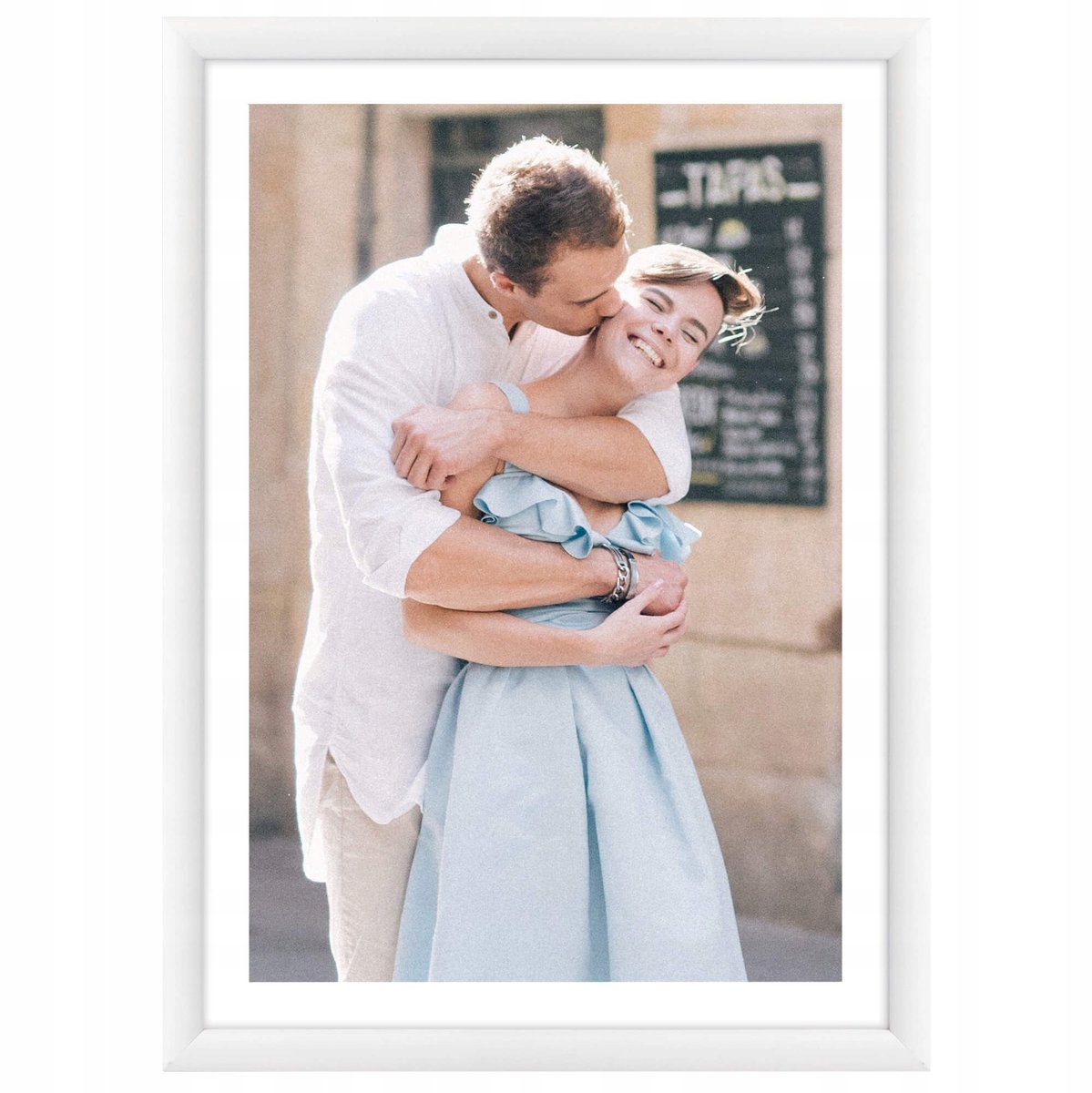 Houten Fotolijst Wit 21x30 cm A4 - Stijlvolle Wanddecoratie