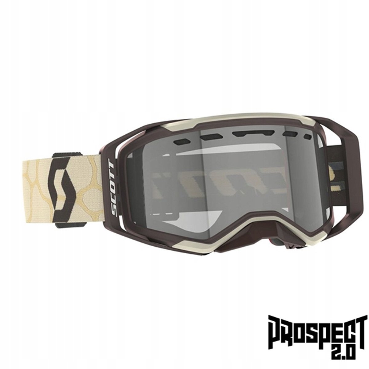 Scott Prospect 2.0 Enduro LS-bril - Woestijnbeige/vuilbruin