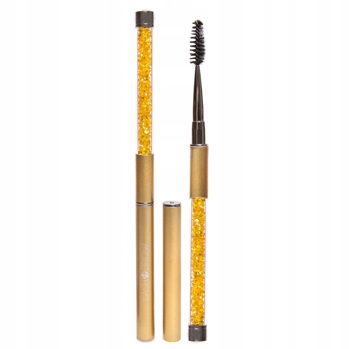 Lash Brow Borstel voor Wimpers en Wenkbrauwen - Goud