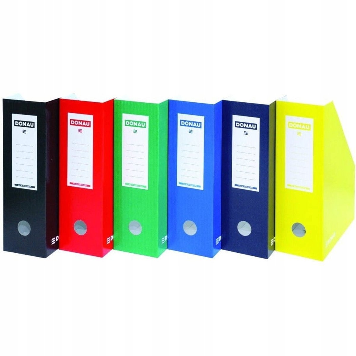 Donau Tijdschriftenbox Zwart A4 - Orde en Stijl voor uw Documenten