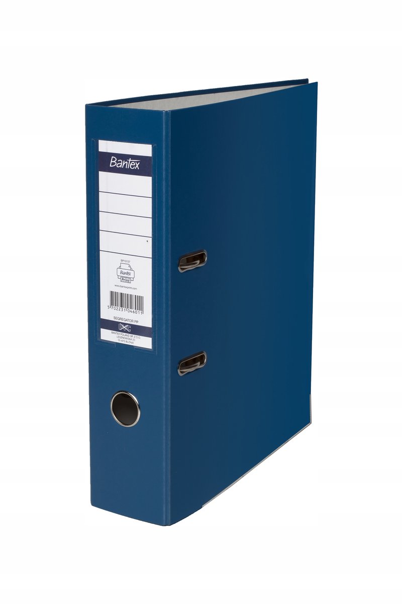 Bantex XXL Ringband Map A4 80mm Blauw - Grote Capaciteit