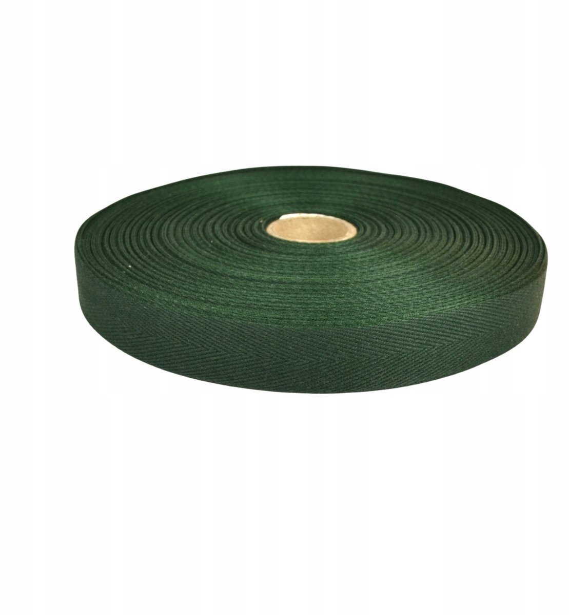 Ariadna Visgraatlint Groen 10mm 50m Katoen Polyester Kwaliteit