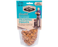 Dr. Pol Hondensnacks Trainingssnacks Kip - Beloningssnoepjes Honden - 100% Kipvlees - Zachte Training Treats - Gezonde Hondensnack - 85g