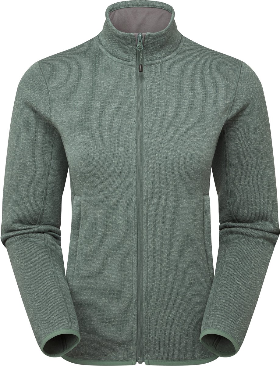 Sprayway Abhail Knitted Jacket Outdoorvest Dames Groen