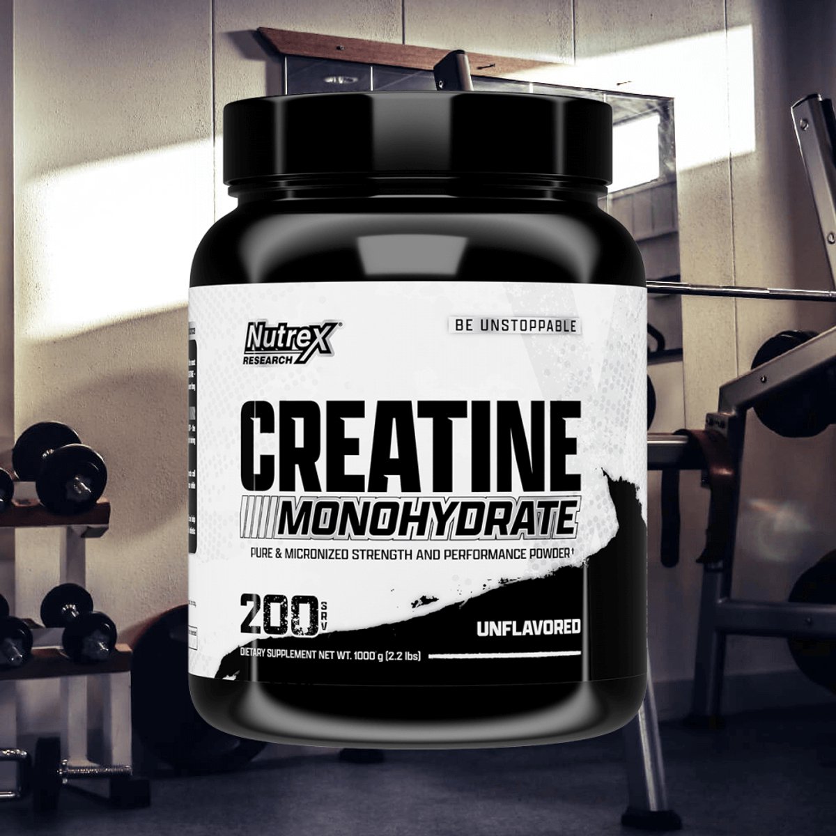 Nutrex Research Creatine Monohydrate (1000g) Unflavoured - Creatine - Creatine Monohydraat