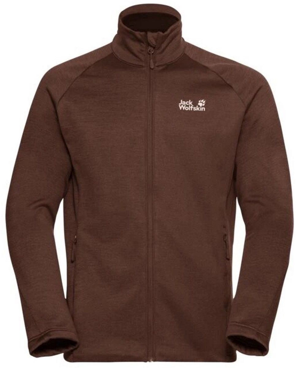 Jack Wolfskin Peak District Full-zip M Hot Choc