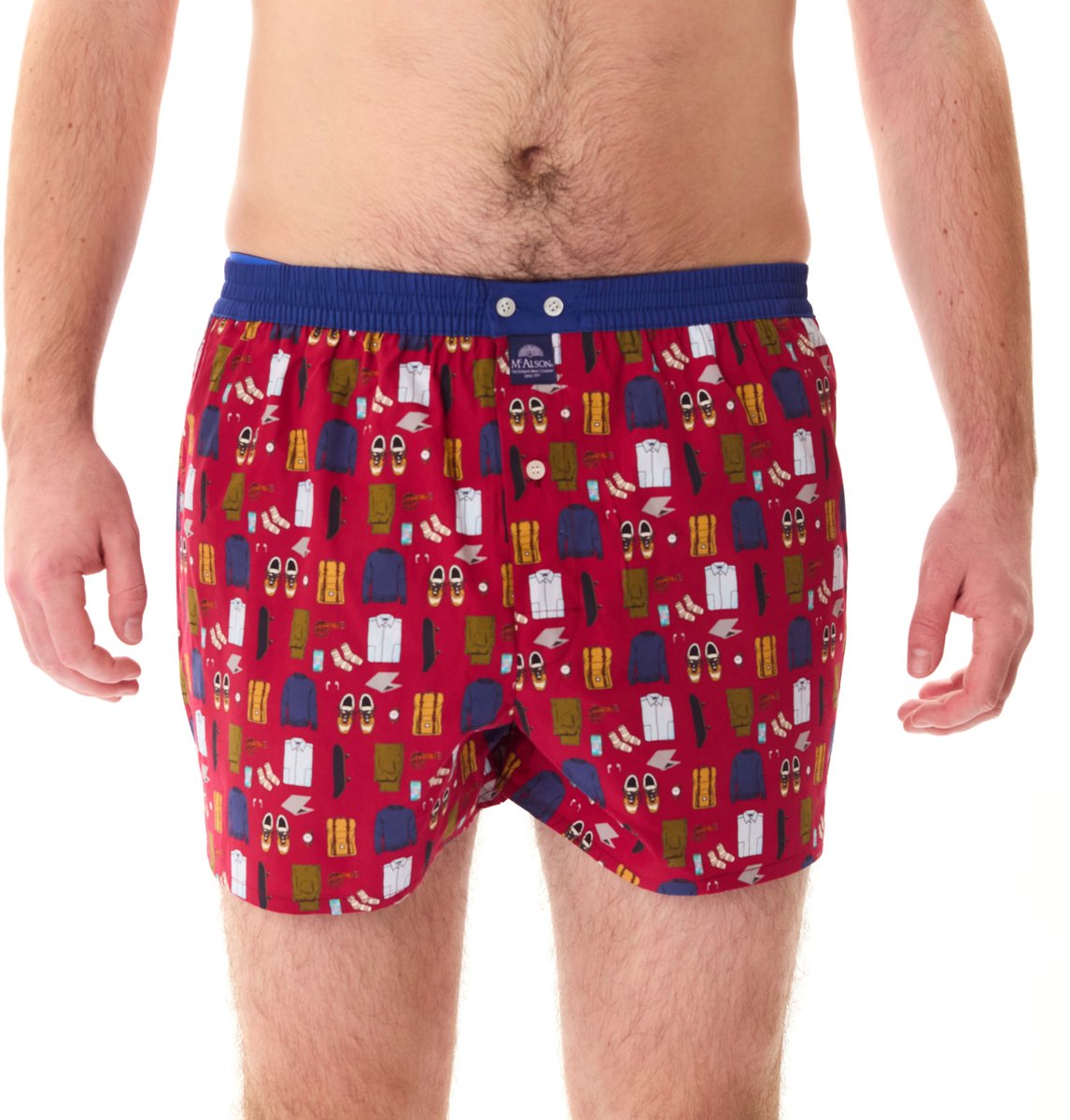 McAlson boxer Lifestyle rood