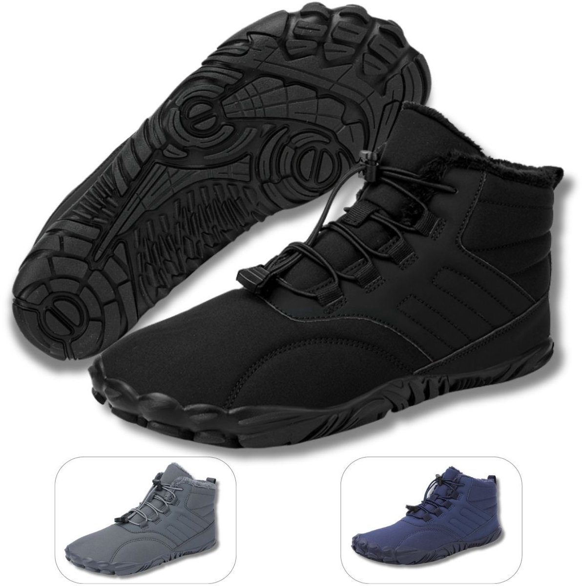 DOTALES - TrekStep barefoot schoenen Zwart 38