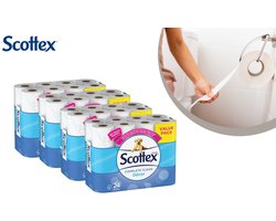 Scottex toiletpapier - Classic Clean wc papier - 96 rollen