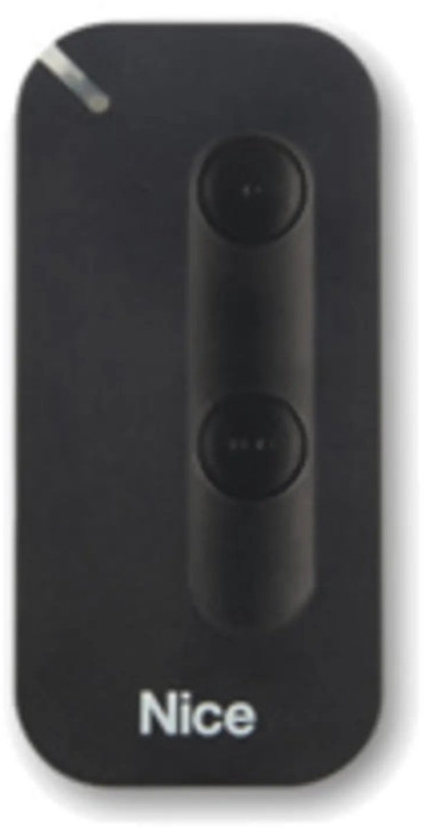 Nice MyGo2 originele handzender / afstandbediening - 2- knops - 433.92MHz - voor garagedeur en toegangspoort van Nice