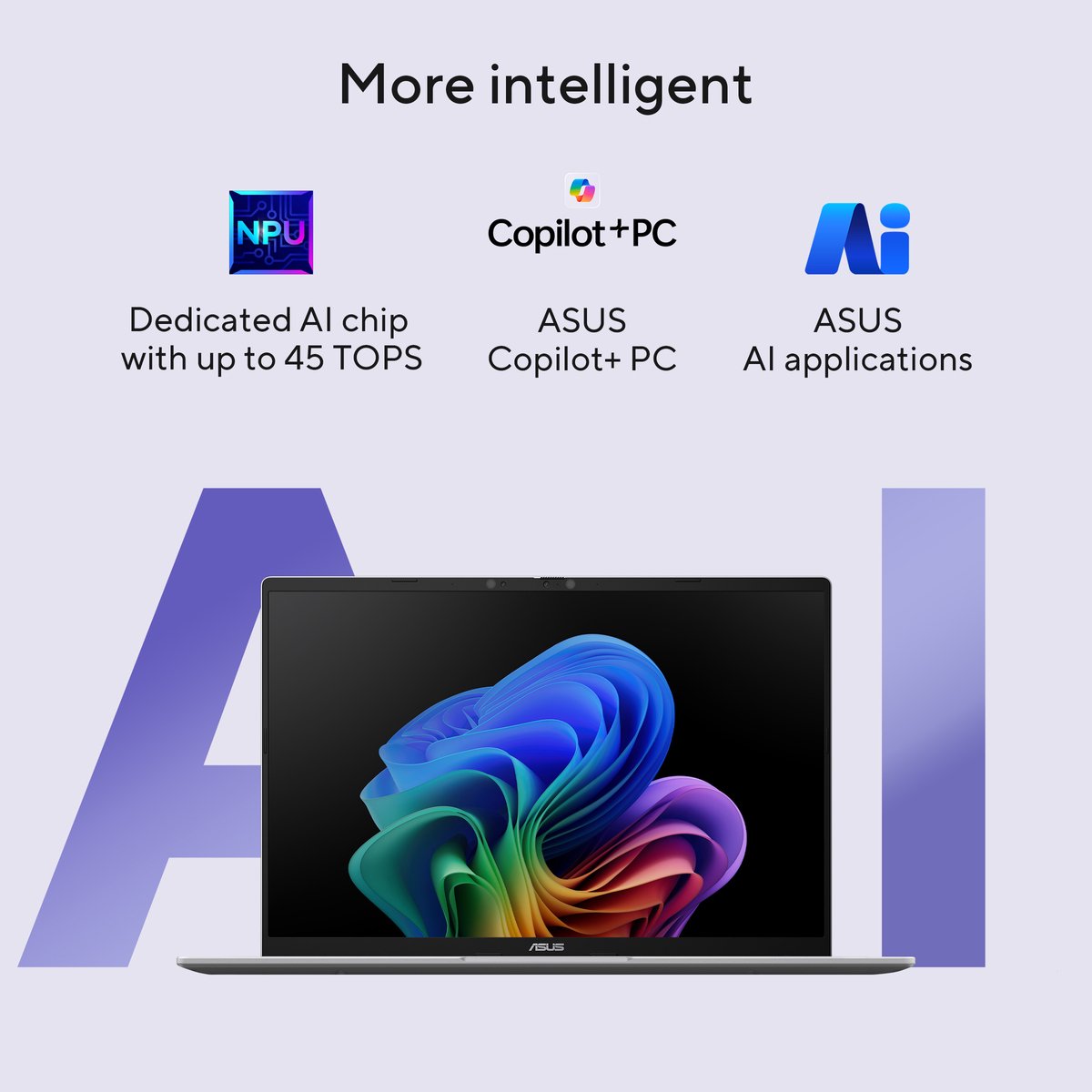ASUS Vivobook 16 X1607QA-MB112W - Copilot+ Laptop - Snapdragon - 16GB/1000GB - 16 inch — afbeelding 5
