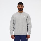 New Balance Sport Essentials Fleece Crew Heren Trui - ATLETIC GREY