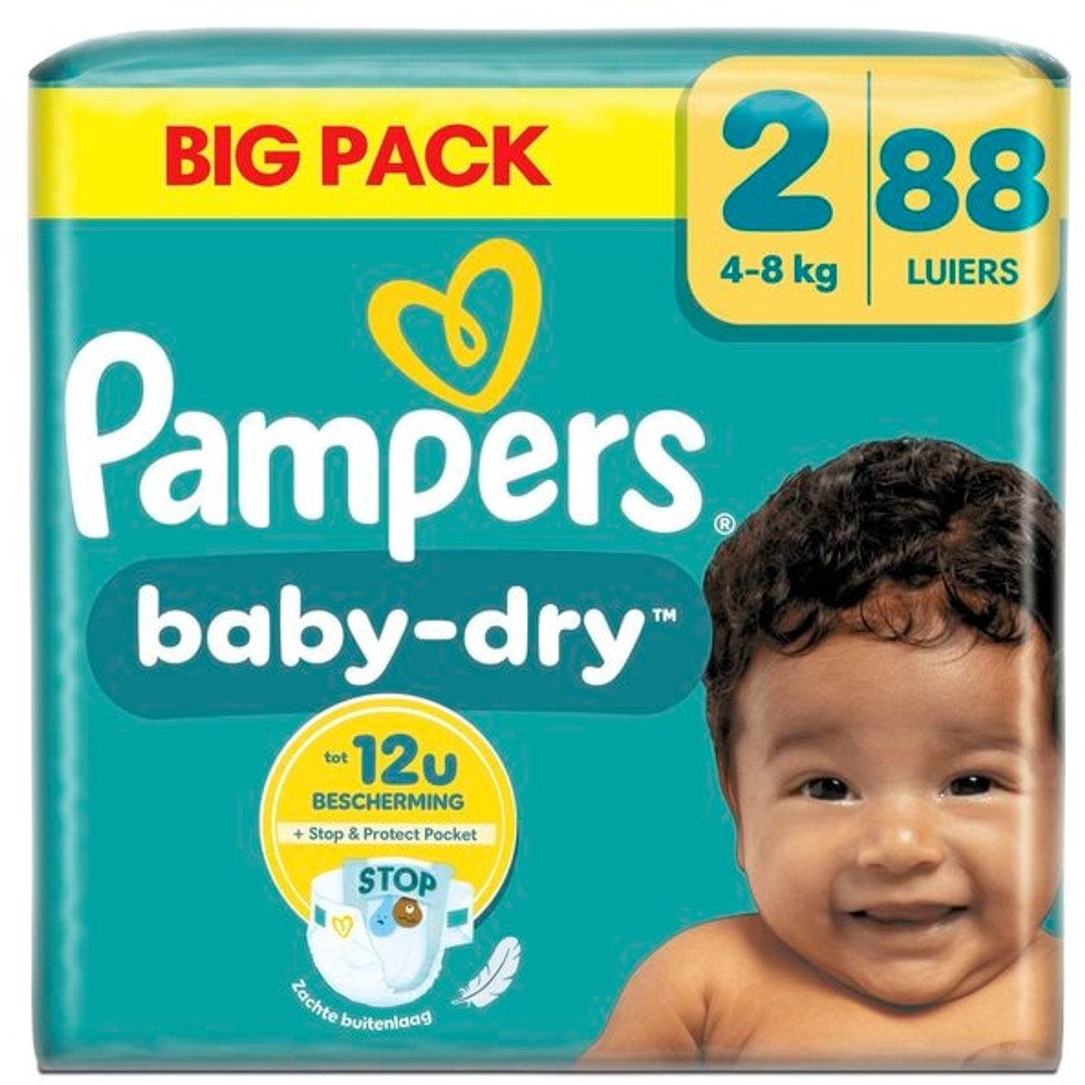 Pampers Baby-Dry Maandbox maat 2