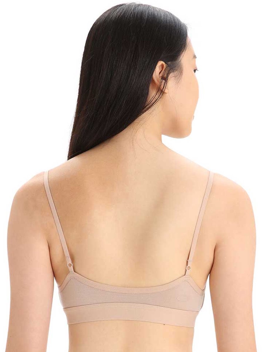 Icebreaker Merino 150 Siren Bh Beige,Roze M Vrouw