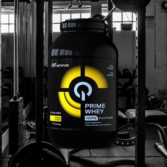 QNT Prime Whey (2kg) Banana - Eiwitten - Wei-eiwit Mix — afbeelding 3