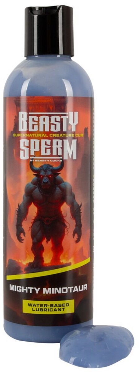 Beasty Sperm Mighty Minotaur – Uniek Glijmiddel (250 ml) waterbasis - anaal - vaginaal