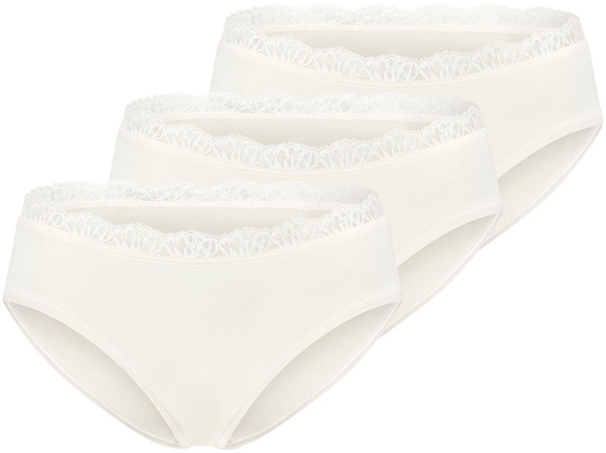 Schiesser Dames riosslip 3 pack Unique Cotton