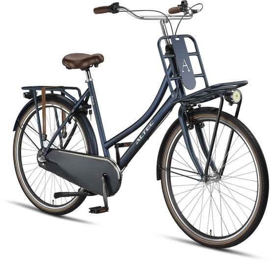Altec Transportfiets dames Dutch 28 Inch 57 cm Dames 3V Terugtraprem Jeansblauw — afbeelding 3
