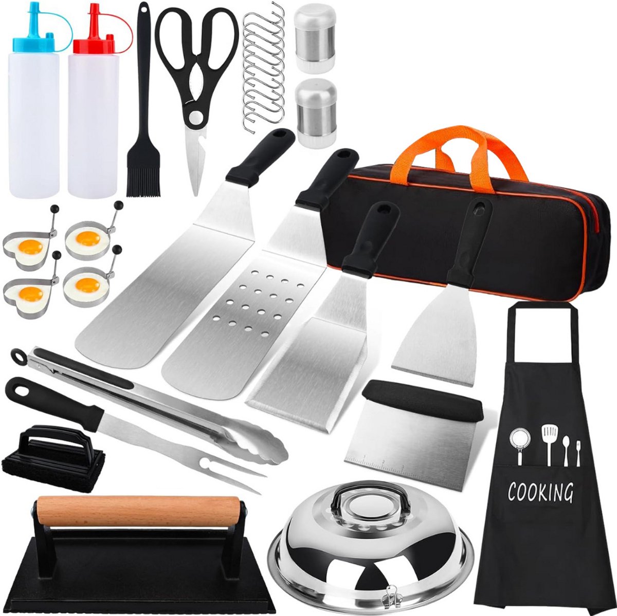 DailySupplies® Bbq Gereedschap - Accesoires - Borstel - Thuis Pakket