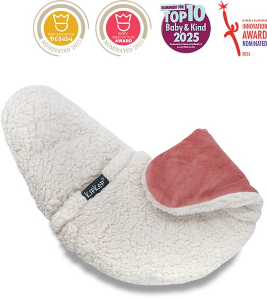 Coussin chauffant KipKep Lexie - Coussin chauffant - Teddy, Dusty Clay - Troubles menstruels et récupération - Soulagement naturel de la douleur - Compresse froide - Compresse chaude