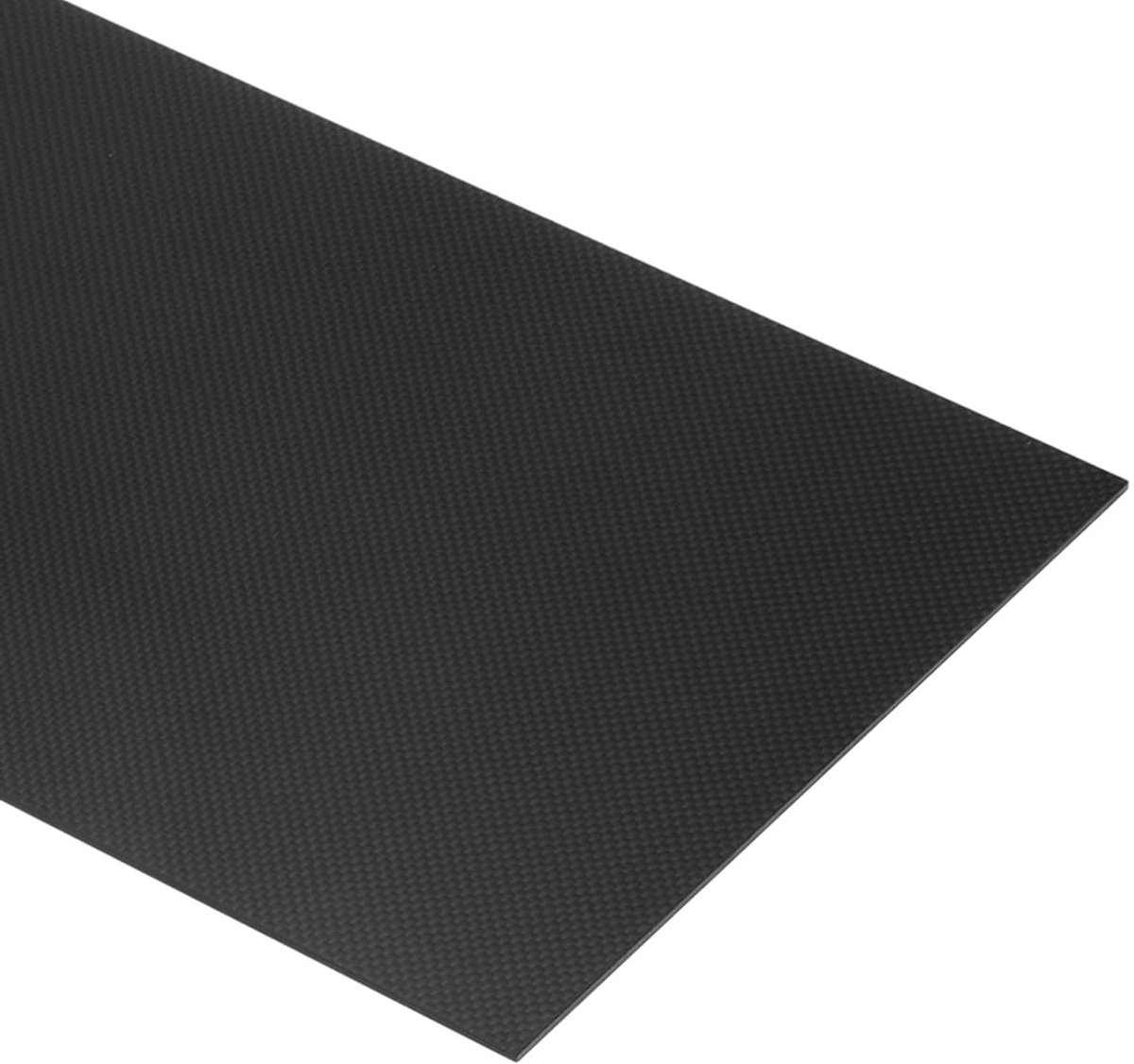 Allecto plus - Carbon Fiber Plaat voor op afstand bestuurd vliegtuig - 400 x 250 x 2 mm