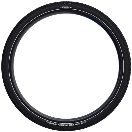 Schwalbe Buitenband 26-2.00 (50-559) Marathon Mondial Perform. zwart refelectie van Schwalbe — afbeelding 4