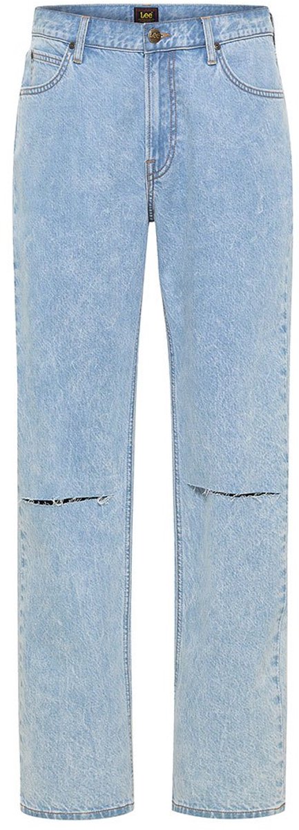 Lee West Relaxed Fit Spijkerbroek 36 34 Man Ice Trashed