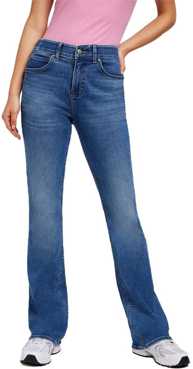 Lee Ultra Lux Comfort Bootcut Fit Spijkerbroek 27 31 Vrouw Indigo Facet