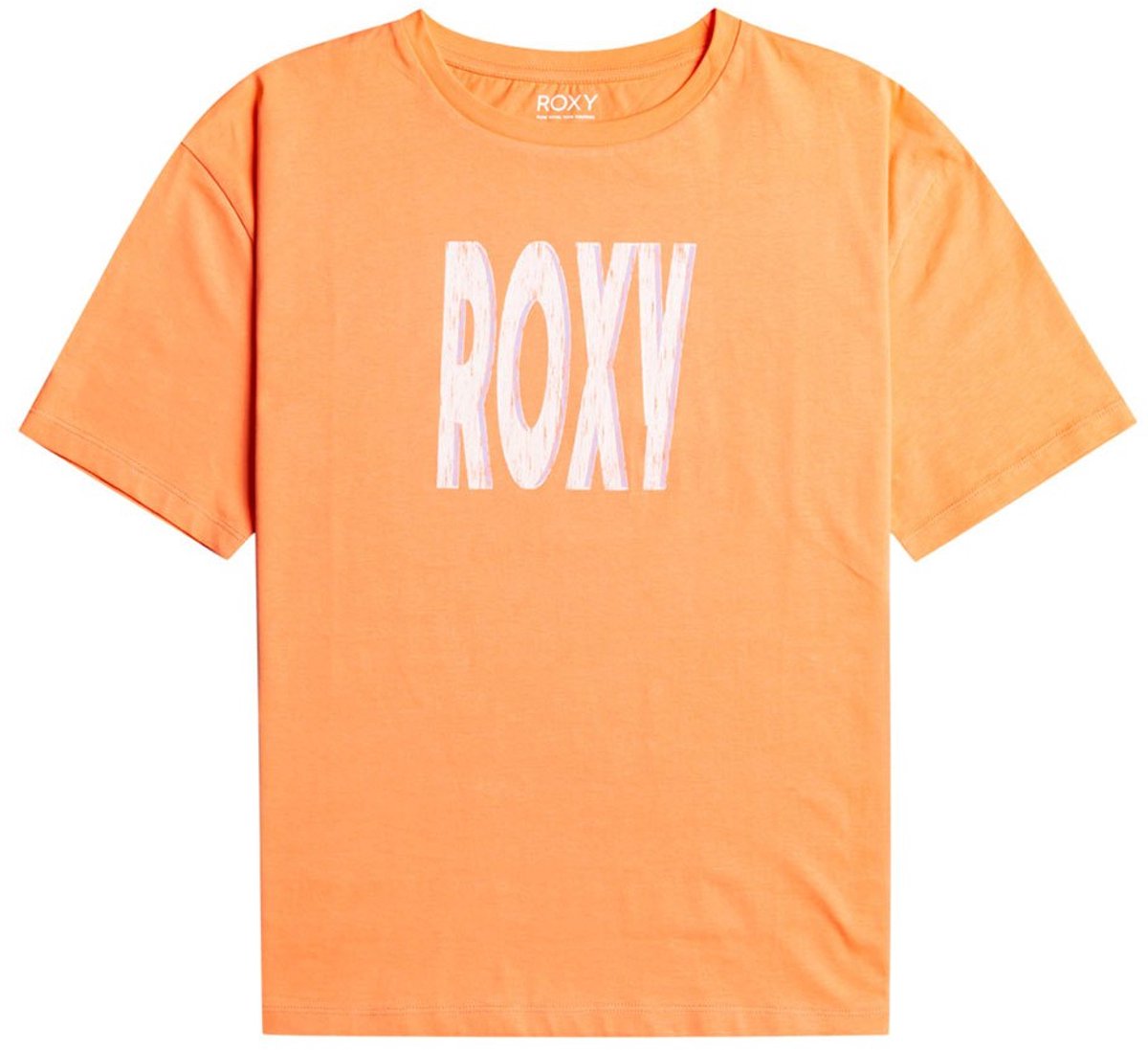 Roxy Sand Under The Sky T-shirt Met Korte Mouwen M Vrouw Oranje