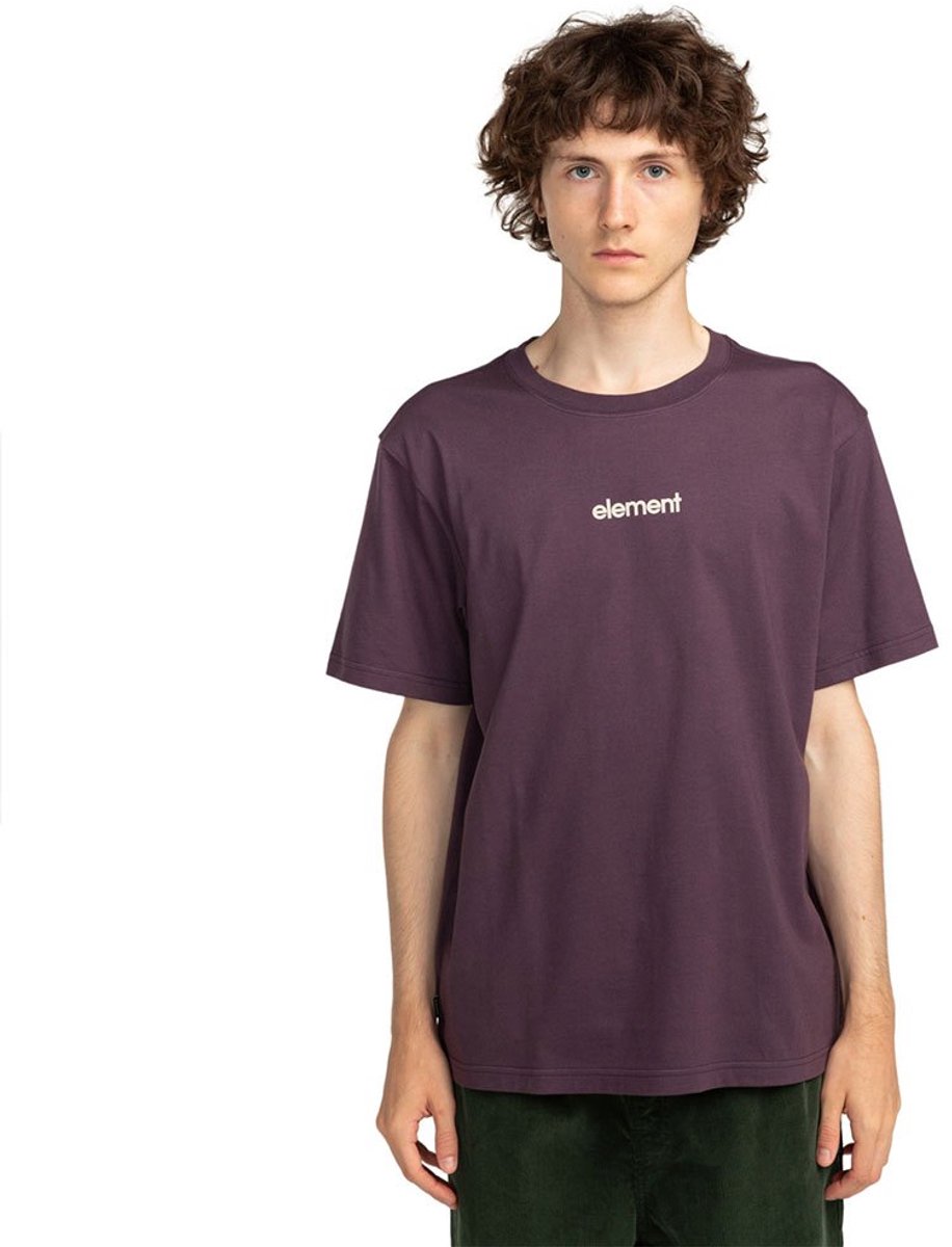 Element Simple Logo T-shirt Met Korte Mouwen L Man Oranje